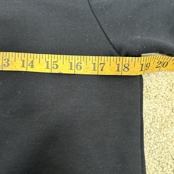 Scotch & Soda M Womens OVERSIZED Sweatshirt Dress Mesh Trim Black 6 8 - Picture 6 of 8